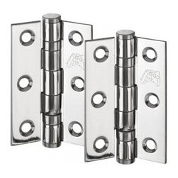 Door Hinge Pairs for internal doors Polished Stainless Steel 3 Inch - Products