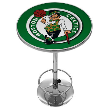 Bar Table - Boston Celtics Logo Bar Height Table