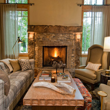 The Ship Captain & Equestrian's Modern American Home -- Steamboat Springs, CO