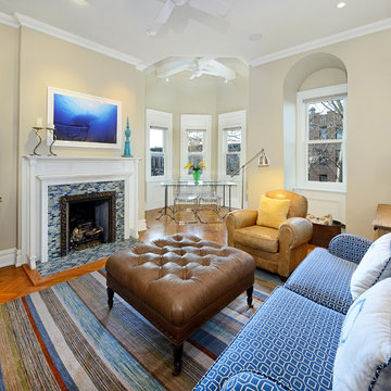 Extraordinary 28-foot wide Queen Anne mansion