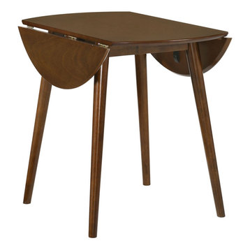 Wood Folding Table Removable Under Rack Brown 504BR-FTB AZUMAYA F'Kolme-USA NEW 