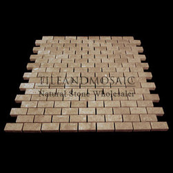 Crema Marfil Marble Mini Brick Mosaic Tile Polished - Products