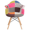 Flash Furniture Chair, Milan Patchwork
