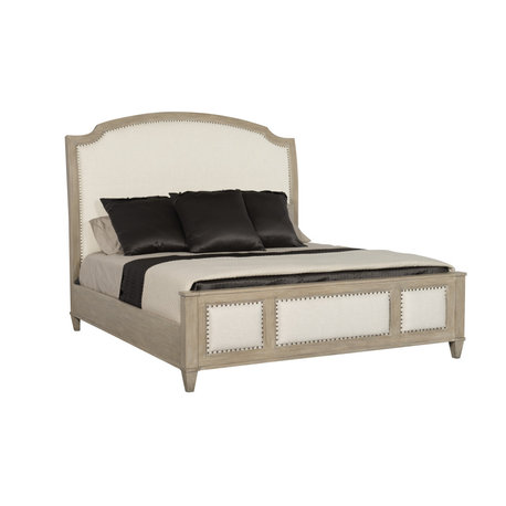 Bernhardt Santa Barbara Upholstered Sleigh Bed, King