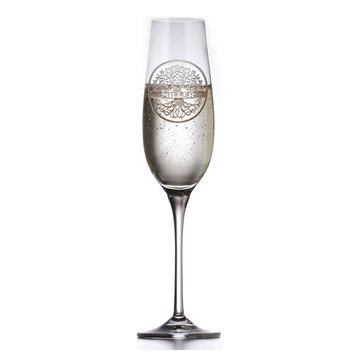 Custom Engraved Barware Glasses, Personalized Home Bar Glassware
