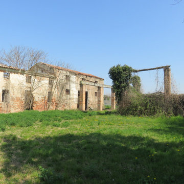 Ipotesi Progettuale - Tribano, mq. 450 - Recupero Fabbricato Rurale in Villa