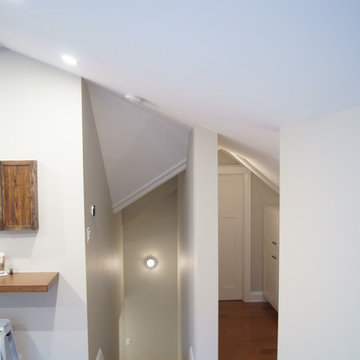 Garage Attic Office Conversion