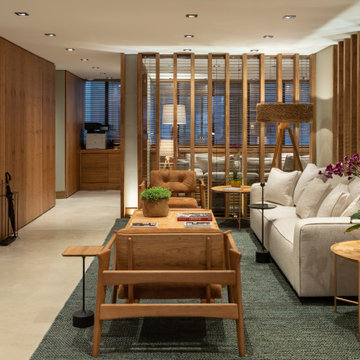 Private Executive Office — Complete Wood Millwork Package