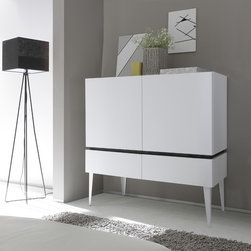 Modern Sideboard Rex by LC Mobili 2 Doors & 2 Drawers - $1,249.00 - Buffets And Sideboards