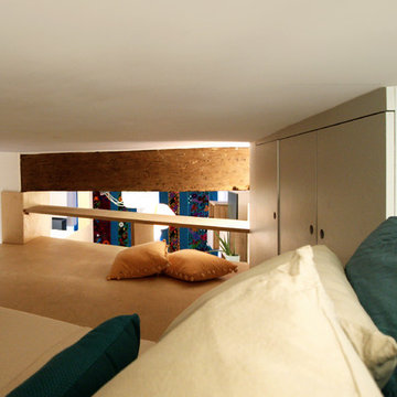 Rénovation colorée d'un appartement