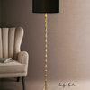 Quindici Metal Bamboo Floor Lamp By Designer Carolyn Kinder
