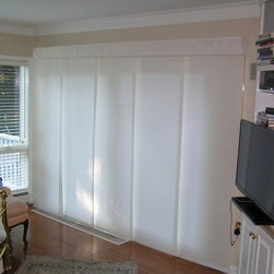 Gliding panels - Roller Shades