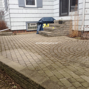 Retaining Wall Repair, Patio Repair, Monroe County Rochester NY