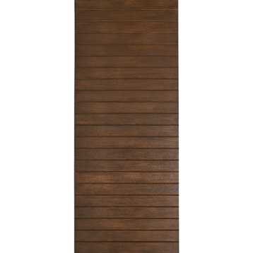 ETO Doors Exterior Fiberglass Fortis Door, Mutli Horizontal Plank/Grain, 41-3/4x95x1-3/4