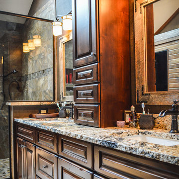 Rustic/Tradition Master Suite Remodel in Centennial
