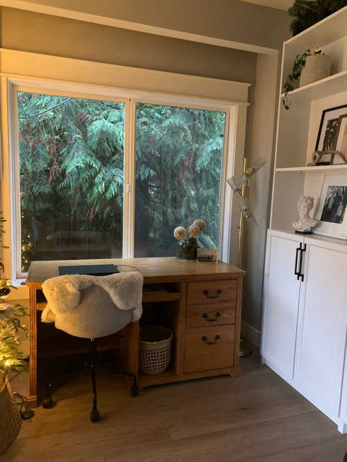 *RED OAK* furniture staining project