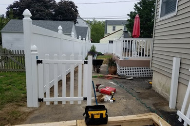 Before & After Fence Replacement in Neptune, NJ
