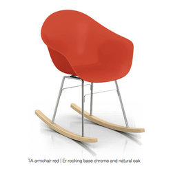 TA Rocker Armchair by TOOU DESIGN - Rocking Chairs