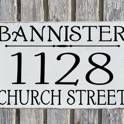 Address Plaques, House Numbers - House Numbers