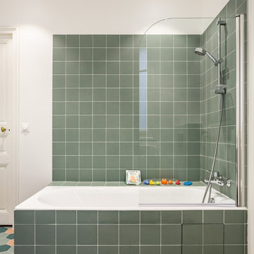 Colorful renovation for this apartment - Project Rocher