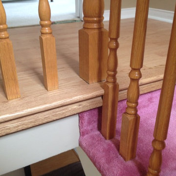 LAMINATING FLOORS ( ENTIRE SECOND FLOOR )