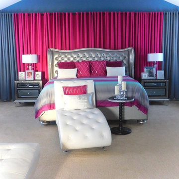 Fuchsia Hollywood Glam