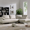 Diamond Sofa Dolce Lounge Seating Platforms Backrest Supports, Sand, 2-Piece Set