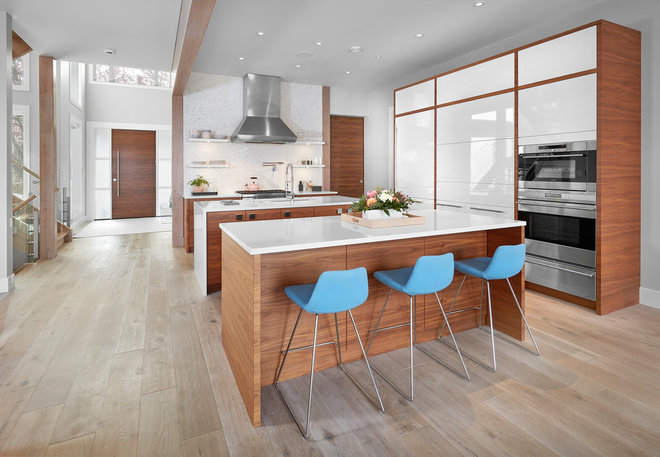 Contemporary Kitchen by Birkholz Homes