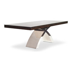 Broadview Chrome Table - Dining Tables