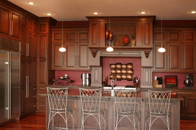 Example of a kitchen design in Other