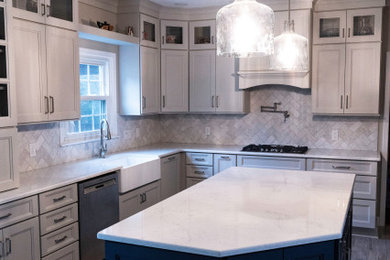 Inspiration for a contemporary home design remodel in Other