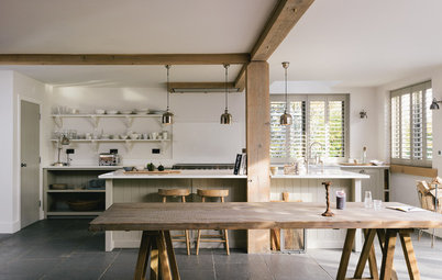 Kitchen Tour: A Simple Shaker Kitchen In a New-Build Barn