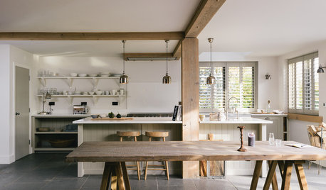 Kitchen Tour: A Simple Shaker Kitchen In a New-Build Barn