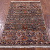 2' 8" X 4' 1" Persian Gabbeh Tribal Hand Knotted Wool Rug - Q14397