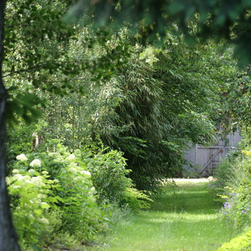 Parc paysager d'un château de marais