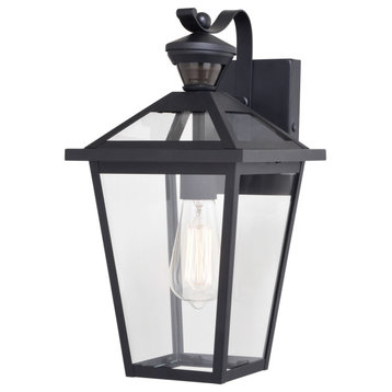 Vaxcel Lighting T0717 Derby 15" Tall Wall Sconce - Matte Black