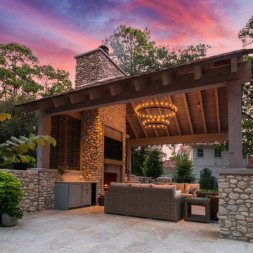 Memorial Stone Pool House