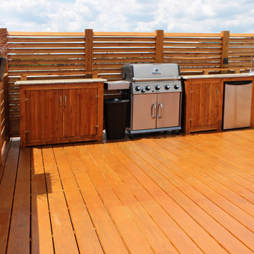 Philadelphia Roof Deck with Kitchen