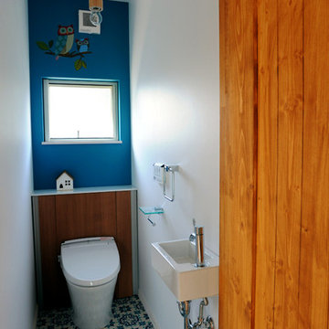 ☆北欧ブルー&グリーンをアクセントカラーにしたシンプルナチュラルなお家