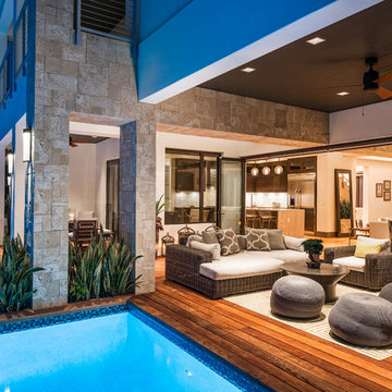 Naples Waterfront Modern Custom Home