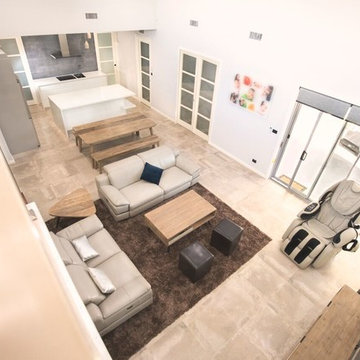 Contemporary Open Floor Plan