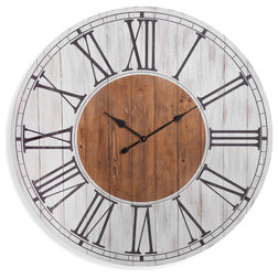 Farmhouse Wall Clocks by BASSETT MIRROR CO.