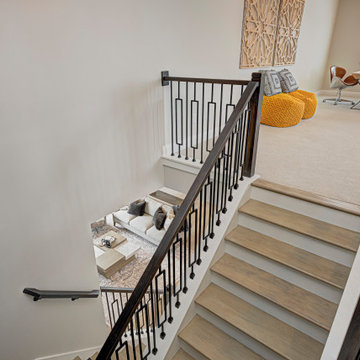 Modern Farmhouse Charm: Staircase