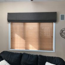 Faux Roman Shades