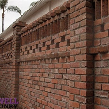 Brick Patio Screen Wall