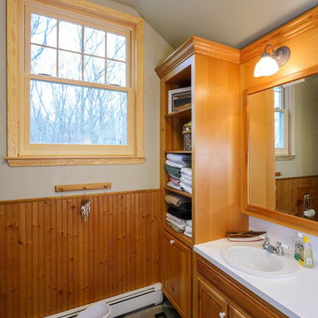 Outstanding Bathroom with New Wood Window - Renewal by Andersen Long Island