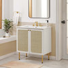 Chaucer 30" Bathroom Vanity Cabinet (Sink Basin Not Included) - White