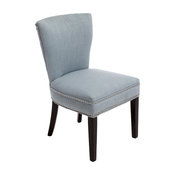 GDF Studio George Dining Chair, Ocean Blue