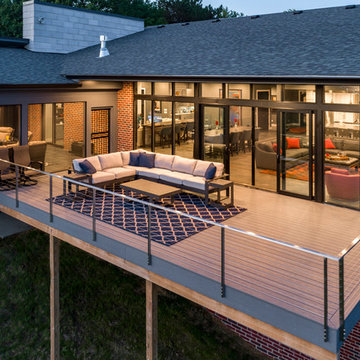 A Custom Contemporary One Story Home In Madeira, Ohio