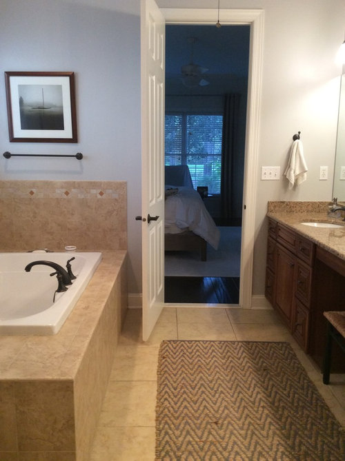 Beige Master Bathroom